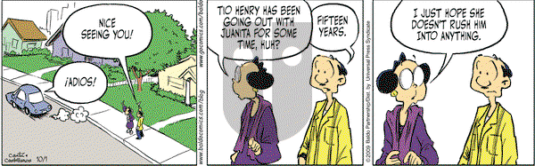 Baldo on Thursday October 1, 2009 Comic Strip
