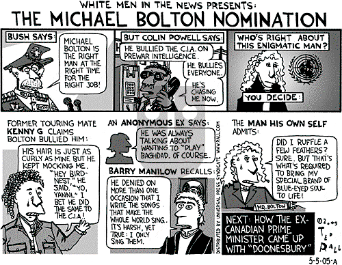 Ted Rall on Thursday May 5, 2005 Comic Strip