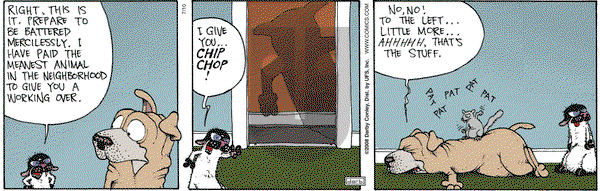 Get Fuzzy on Thursday July 10, 2008 Comic Strip