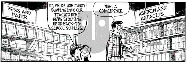 Grand Avenue on Saturday September 8, 2007 Comic Strip