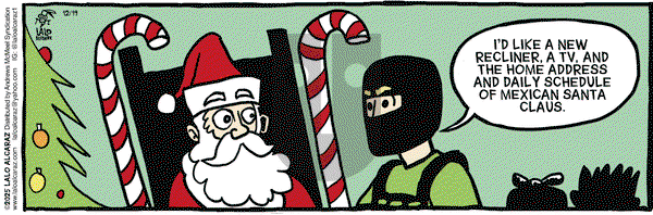 La Cucaracha on Friday December 19, 2025 Comic Strip