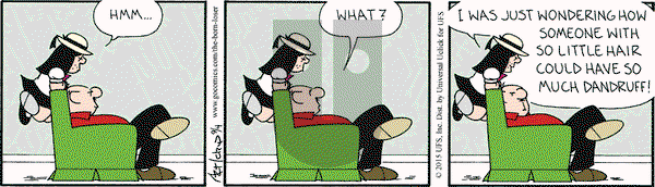 The Born Loser on Friday September 4, 2015 Comic Strip