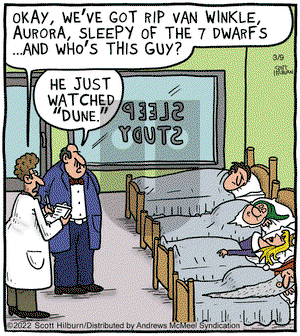 The Argyle Sweater - Wednesday March 9, 2022 Comic Strip
