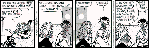 Clear Blue Water on Thursday November 15, 2007 Comic Strip