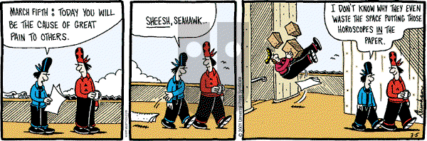 Overboard on Monday March 5, 2001 Comic Strip