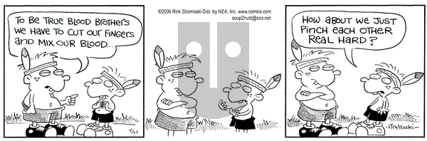 Soup to Nutz - Old on Tuesday May 23, 2006 Comic Strip
