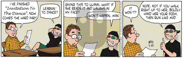 Luann on Monday April 4, 2005 Comic Strip