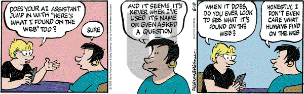 Betty on Tuesday June 10, 2025 Comic Strip