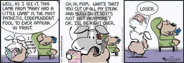 DeFlocked on Thursday January 7, 2016 Comic Strip