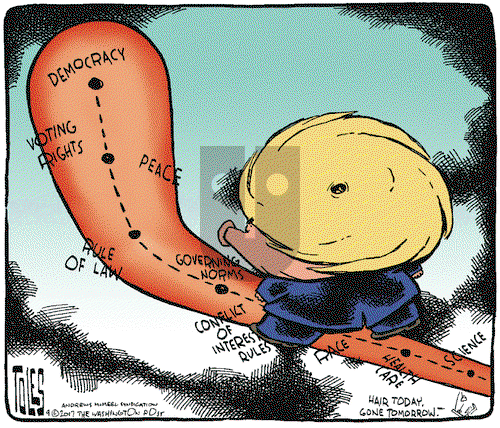 Tom Toles on Friday September 8, 2017 Comic Strip