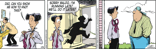 Baldo on Monday January 8, 2001 Comic Strip