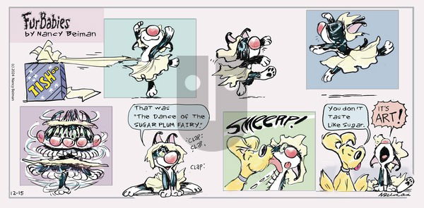 FurBabies - Sunday December 15, 2024 Comic Strip