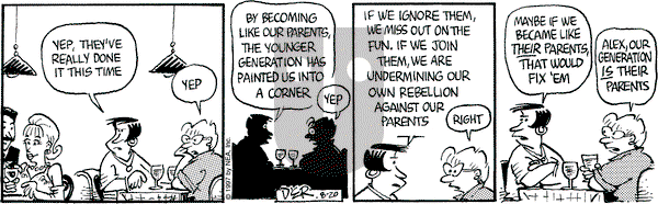 Betty on Wednesday August 20, 1997 Comic Strip