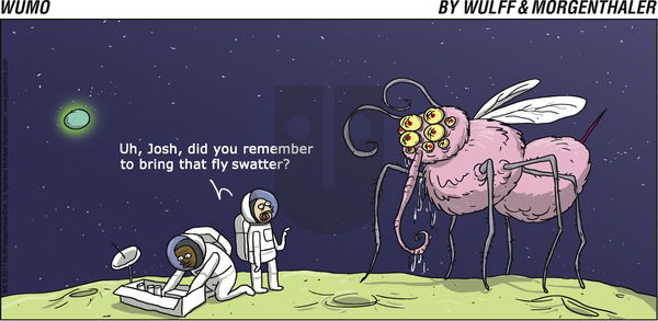WuMo on Sunday August 6, 2017 Comic Strip