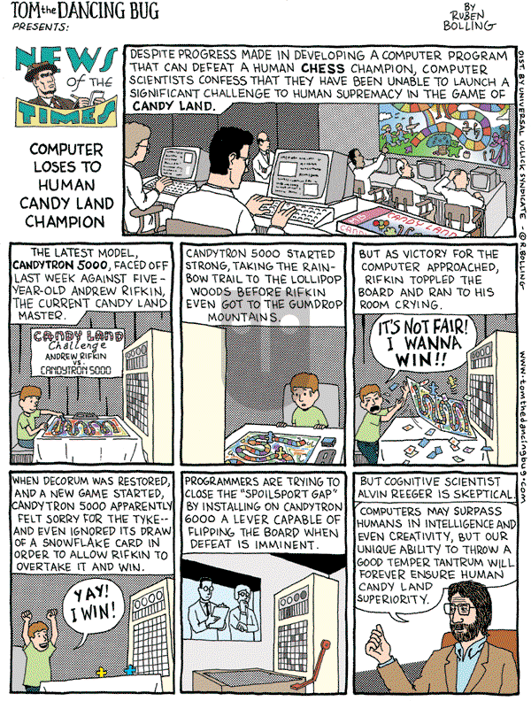 Tom the Dancing Bug on Friday April 2, 2010 Comic Strip