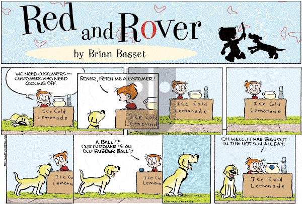 Red and Rover on Tuesday August 16, 2005 Comic Strip