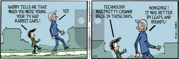 Grand Avenue on Tuesday March 31, 2015 Comic Strip