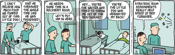 Pooch Cafe on Monday December 7, 2015 Comic Strip