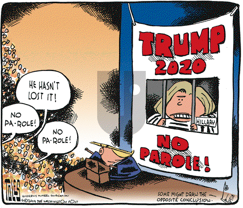 Tom Toles on Thursday June 20, 2019 Comic Strip