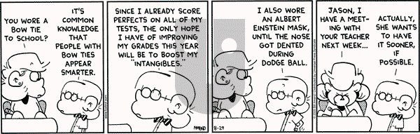 FoxTrot on Monday August 29, 2005 Comic Strip