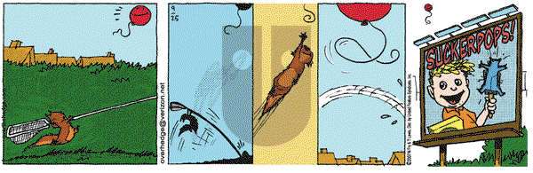 Over the Hedge on Tuesday September 25, 2007 Comic Strip