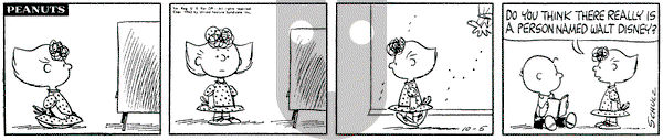 Peanuts - Saturday October 5, 1963 Comic Strip