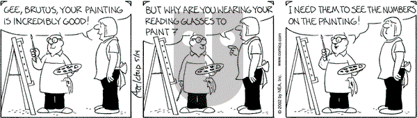 The Born Loser on Tuesday May 14, 2002 Comic Strip
