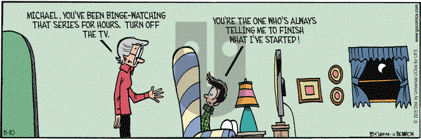 Grand Avenue on Tuesday November 10, 2015 Comic Strip