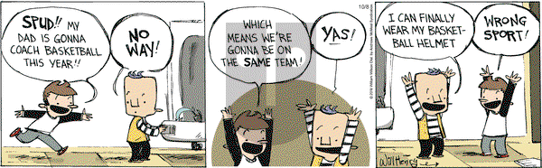 Wallace the Brave on Monday October 8, 2018 Comic Strip