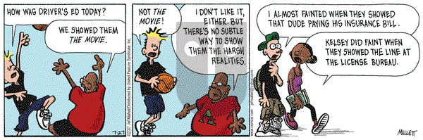 Frazz on Friday July 27, 2007 Comic Strip