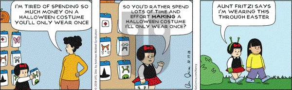 Nancy on Friday October 19, 2018 Comic Strip