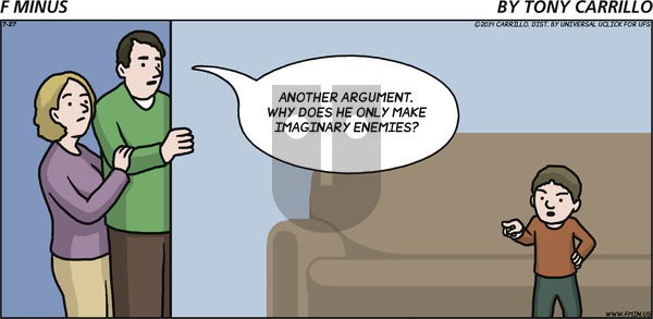 F Minus on Sunday July 27, 2014 Comic Strip