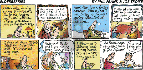 The Elderberries on Sunday January 29, 2006 Comic Strip