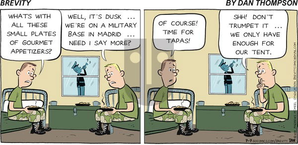 Brevity on Sunday July 7, 2019 Comic Strip
