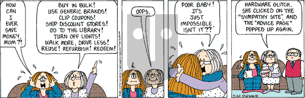 Cathy Classics - Friday April 20, 2001 Comic Strip