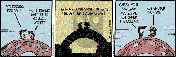 Grand Avenue on Monday August 24, 2015 Comic Strip