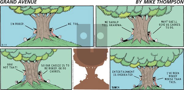 Grand Avenue on Sunday June 11, 2023 Comic Strip