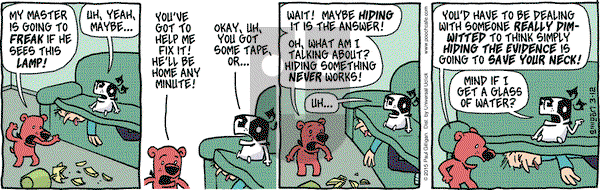 Pooch Cafe on Thursday March 12, 2015 Comic Strip