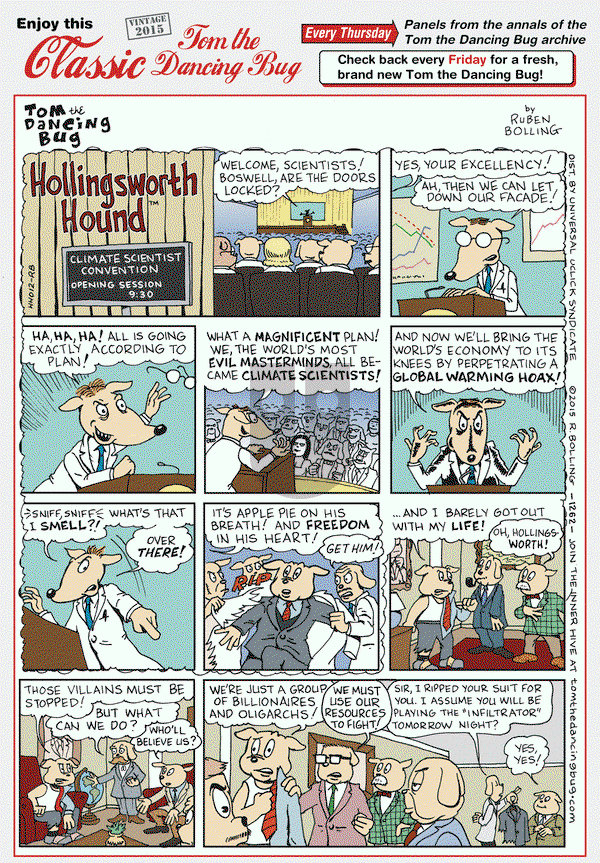 Tom the Dancing Bug on Thursday June 12, 2025 Comic Strip