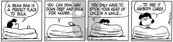 Peanuts on Friday September 7, 1979 Comic Strip