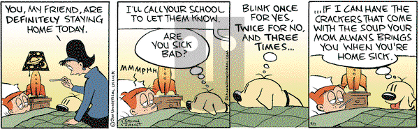 Red and Rover on Monday March 7, 2011 Comic Strip