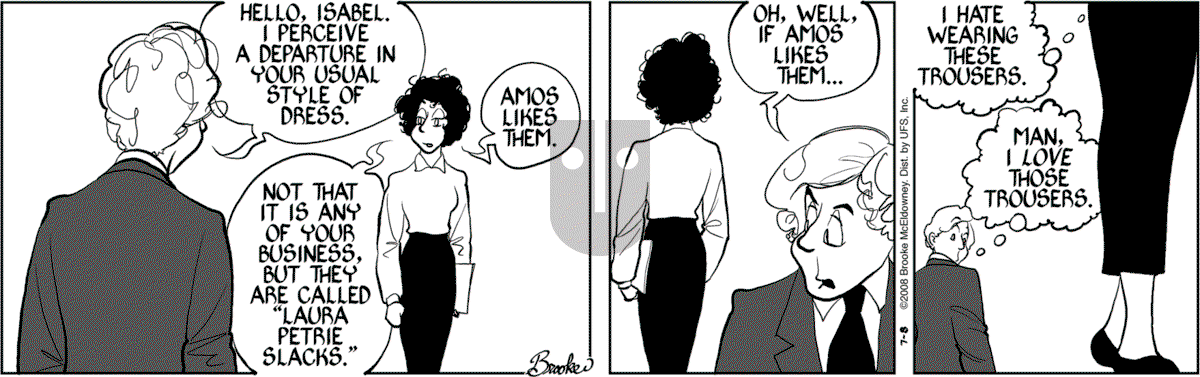 9 Chickweed Lane - Tuesday July 8, 2008 Comic Strip