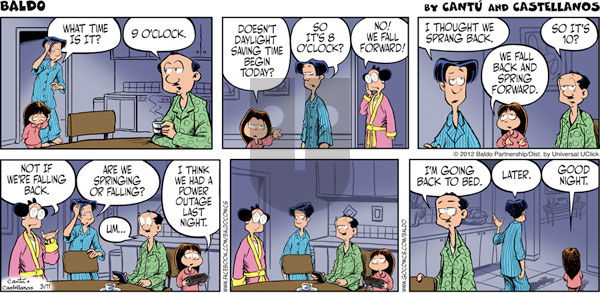 Baldo on Sunday March 11, 2012 Comic Strip