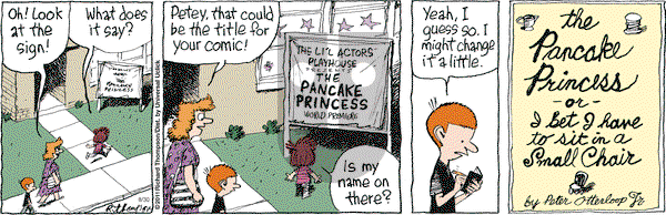 Cul de Sac on Tuesday August 30, 2016 Comic Strip