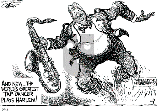 Pat Oliphant on Wednesday February 14, 2001 Comic Strip