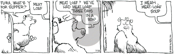 The Grizzwells on Thursday July 18, 2002 Comic Strip