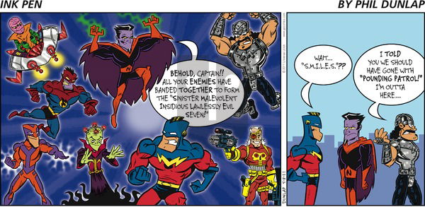 Ink Pen on Thursday March 27, 2025 Comic Strip