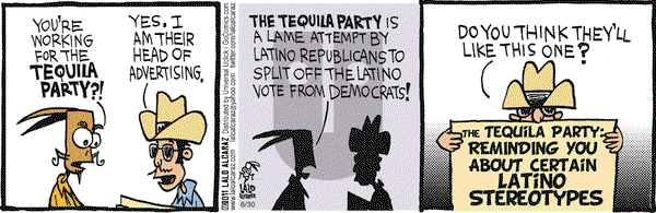 La Cucaracha on Thursday June 30, 2011 Comic Strip