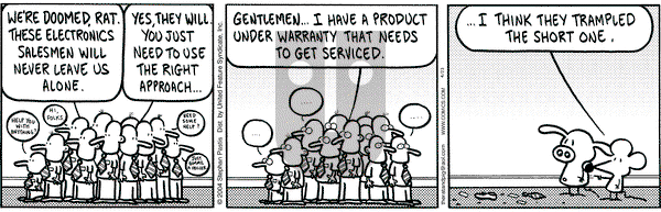 Pearls Before Swine on Friday April 23, 2004 Comic Strip