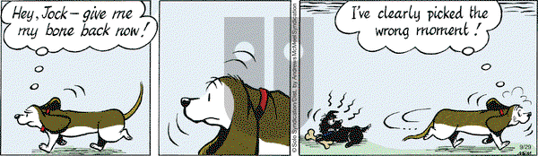Fred Basset on Friday September 29, 2017 Comic Strip